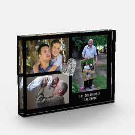 Moderno Collage de fotos 3 Generaciones Familia