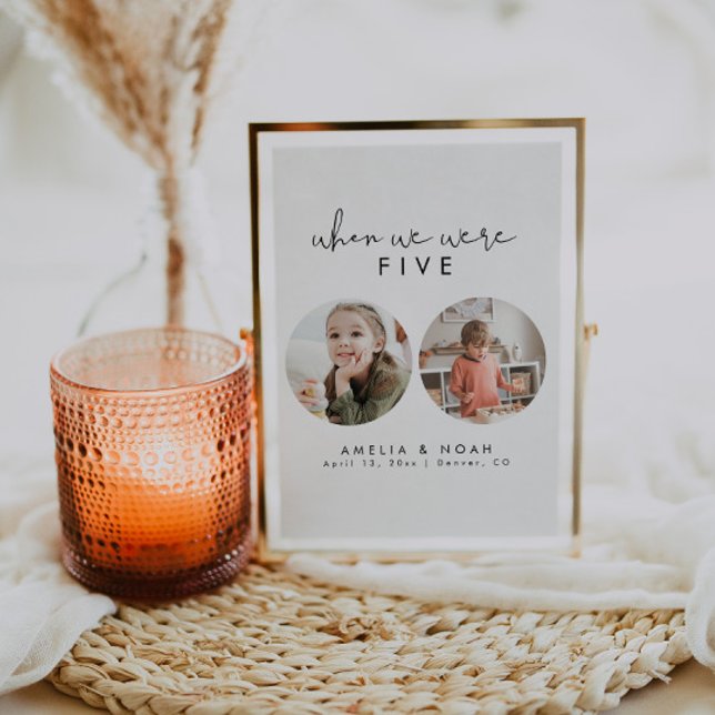 Moderno cuando éramos edad Número de tabla de foto (Subido por el creador)