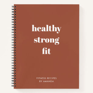 Moderno Diario de la Dieta de Terracota Recetas de