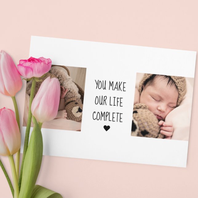 Moderno Dos Fotos | Haces Nuestra Vida Completa  (Subido por el creador)