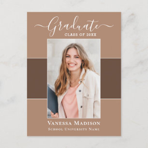 Moderno   Elegante 1 Invitación de Graduación de F