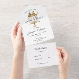 Moderno, elegante 45. Todo en una sola invitación