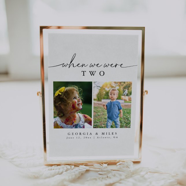 Moderno Elegante Cuando Éramos Edad Número De Tabl (Subido por el creador)