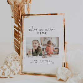 Moderno Elegante Cuando Éramos Edad Número De Tabl