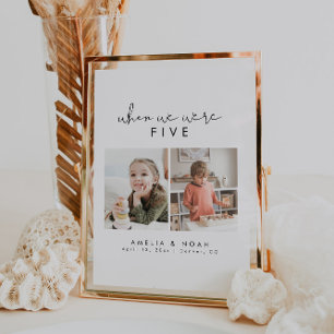 Moderno Elegante Cuando Éramos Edad Número De Tabl