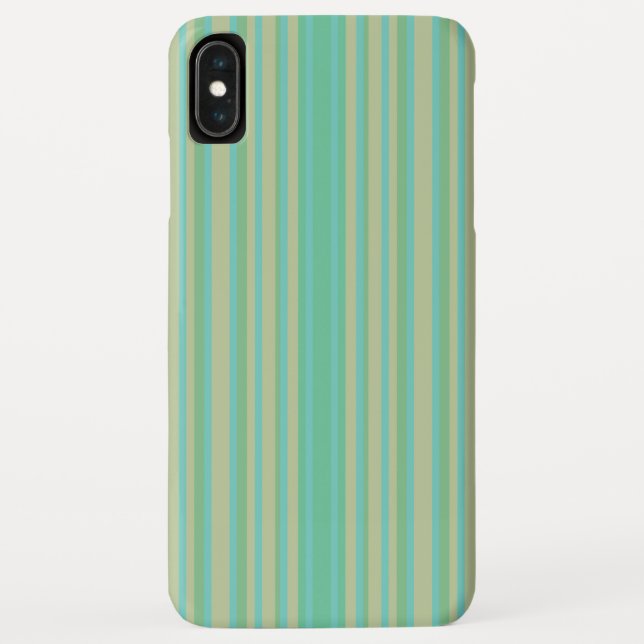 Moderno Funda Verde-Mate Apenas hay iPhone XS Max (Reverso)