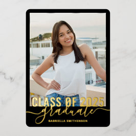 Moderno Graduación Foto Clase de la Invitación 202