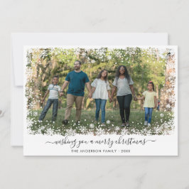 Moderno guión de guión de nieve para navidad navid