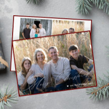 Moderno guión mínimo de Feliz Navidad 3 foto