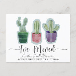 Moderno he movido la Invitación de Cactus