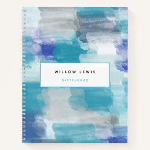 Moderno libro de dibujos de artistas de acuarela g