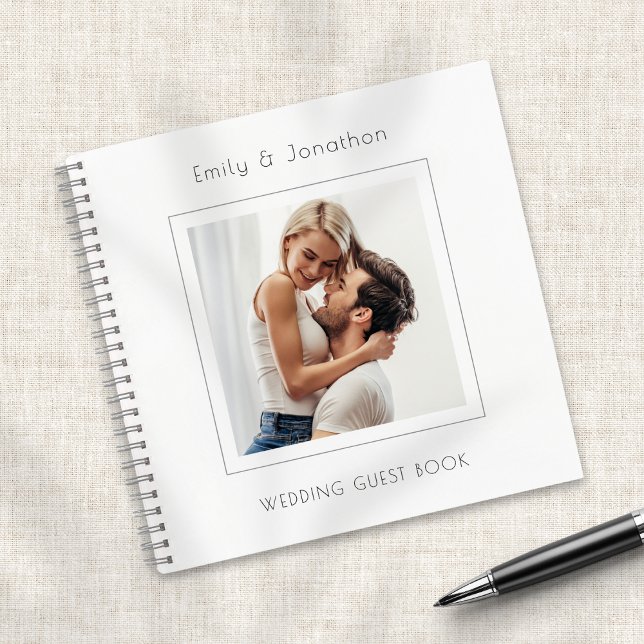 Moderno libro de invitados para Bodas de fotografí (Subido por el creador)