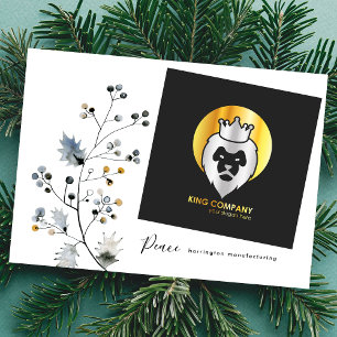 Moderno Minimalista Navidad Orgánico Corporativo A