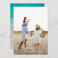 Moderno mínimo 1 foto Navidad ele