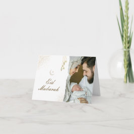 Moderno Mínimo Islámico Eid Mubarak Foto