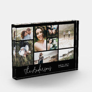 Moderno minimo multi 8 fotos mejores amigos elegan