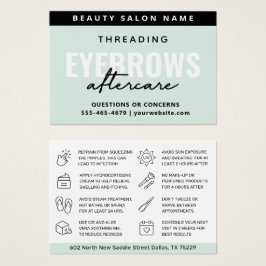 Moderno Mint Simple Eyebrow Threading Afcare