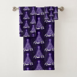 Moderno Motif. árbol morado