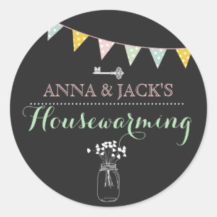 Moderno Pegatina de Chalkboard
