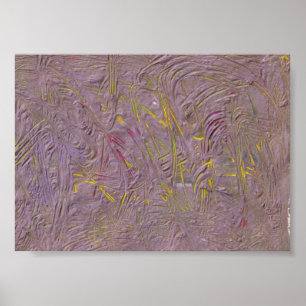 Moderno Resumen Arte Rosa Amarillo Verde Moda