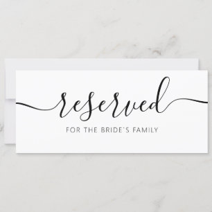 Moderno Rótulo de Boda de tarjetas reservadas colg