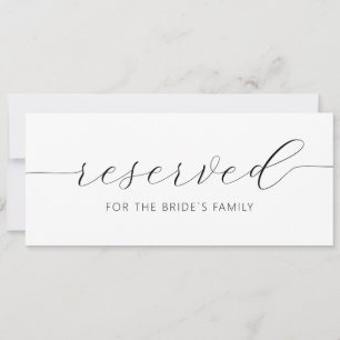 Moderno Rótulo de Boda de tarjetas reservadas colg