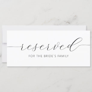Moderno Rótulo de Boda de tarjetas reservadas colg