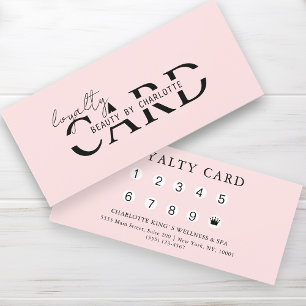 Moderno, Salón, 10 - Tarjeta de Lealtad
