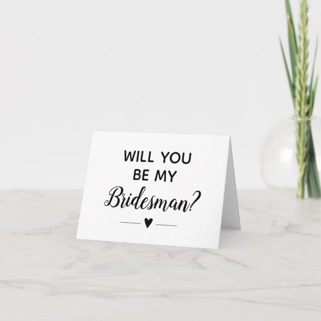 Moderno Serás Mi Tarjeta De Propuesta De Bridista (Anverso)