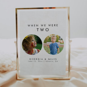 Moderno Simple Cuando Éramos Edad Número De Tabla 