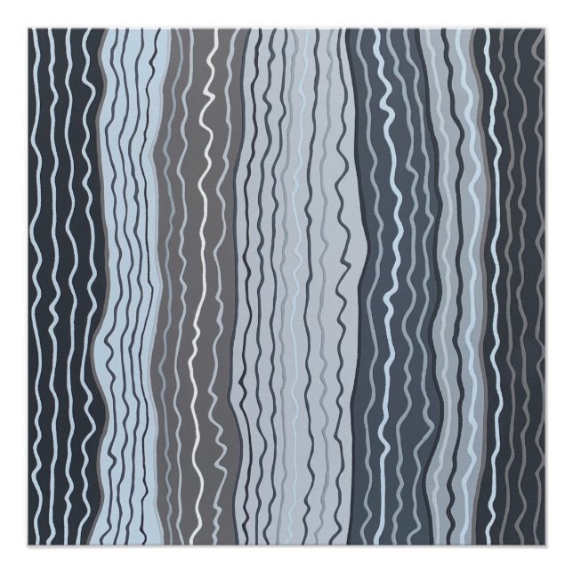 Moderno Squiggles 5 Poster perfecto (Anverso)