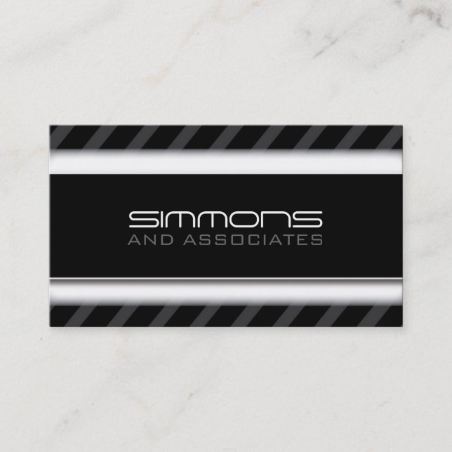 Moderno + Tarjetas de visita de la cadera (Anverso)