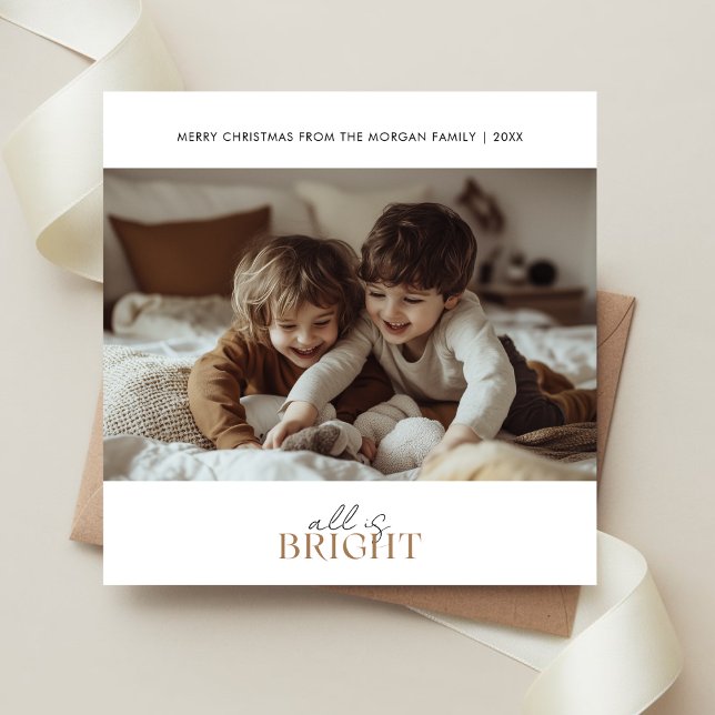 Moderno Todo Es Navidad Brillante Niños Fun Photo  (Subido por el creador)