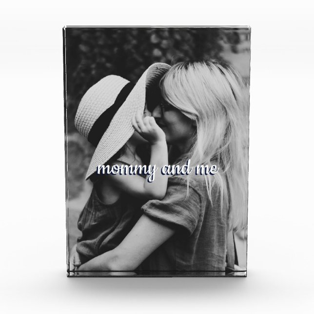 Moderno todo sobre la foto mami y yo (Anverso)