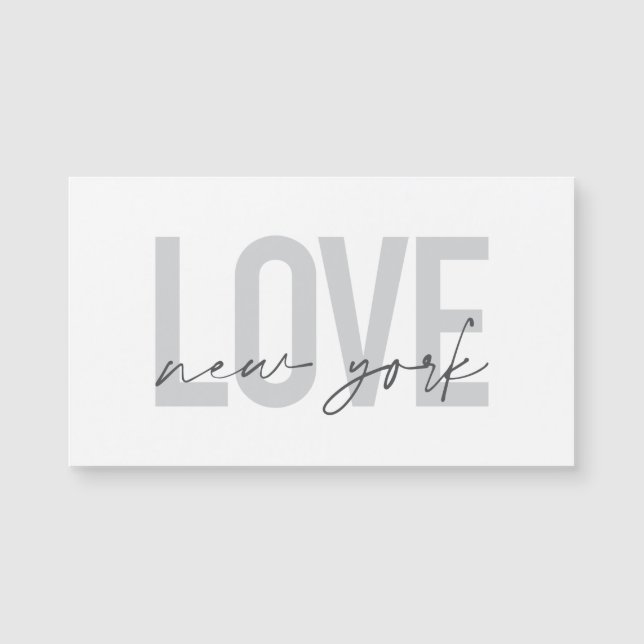 Moderno, urbano, fresco diseño simple de Love New  (Anverso)