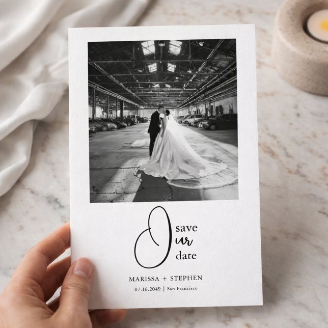 Moderno y Chic Anuncio de Boda Editorial para Guar (Subido por el creador)