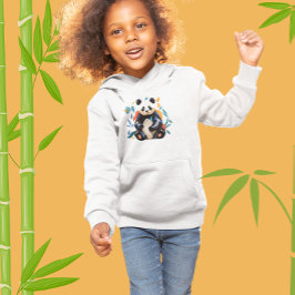 Moderno Y Colorido Sitting Panda Bear