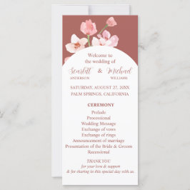 Moderno y elegante arco floral terrestre