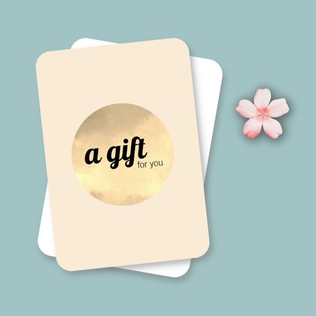 Moderno y elegante Círculo de Oro de la Faux Blanc (Subido por el creador)