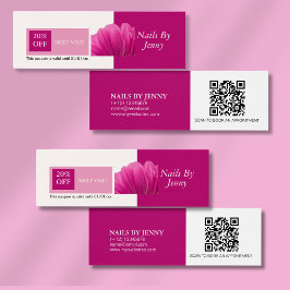 Moderno y elegante Descuento de uñas florales en b