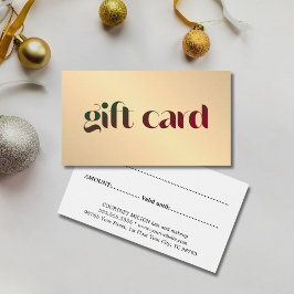 Moderno y elegante Faux Gold Bold Salon