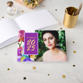 Moderno y elegante libro de invitados de la fiesta