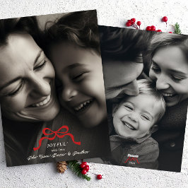 moderno y elegante navidad de moda arco rojo 2 fot