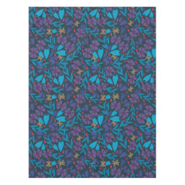 Moderno y florido mantel verde lindo y elegante