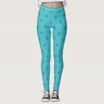 Moderno y moderno Pastel Blue Polka Dot Leggings<br><div class="desc">Las leggings de puntos de la moderna moda del Pastel Azul Polka son parte de nuestra colección de leggings de primavera de 2022,  diseñada para inspirar e invocar a la naturaleza para crear una impresionante pista de aterrizaje para cualquier presupuesto.</div>