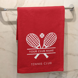 Moderno y sencillo nombre de club Equipo de tenis