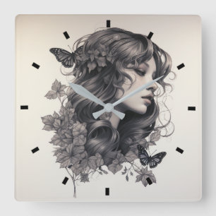 Moderno y simple crear su propio reloj de pared cu