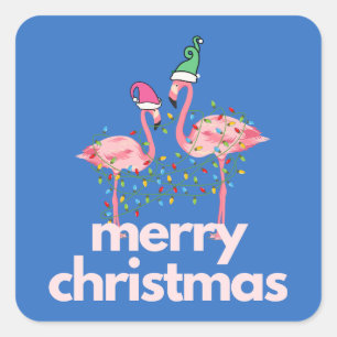Modernos y extravagantes adhesivos de Navidad