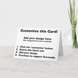 ¡Modifique esta tarjeta para requisitos