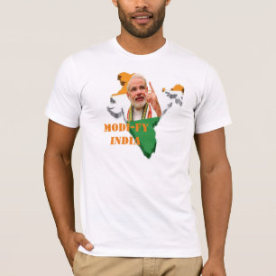 Modifique la India, camiseta de Narendra Modi P.M.